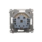 Simon 54 Gniazdo Schuko z przesłonami 16A 250V zaciski śrubowe złoty mat DGSz1Z.01/44 KONTAKT