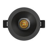 FIALE CORE COMPLETE DOWNLIGHT 7W CCT 230V 45ST IP20 UGR<19 FI90X85MM CZARNY OKRĄGŁA