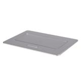 Puszka stołowa soft POP-UP metalowa 2 x M45 srebrny BIURO+ 28313 KANLUX