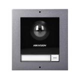 HIKVISION Zestaw wideodomofonowy PoE, monitor 7'', dotykowy, Wi-Fi + App na telefon, stacja zew. z k