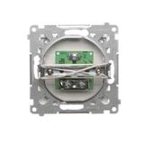 Simon 55 Gniazdo antenowe TV pojedyncze Do instalacji indywidualnych Biały mat