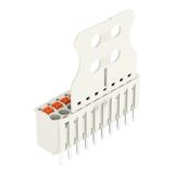 Gniazdo picoMAXeCOM raster 3,5mm 10‑biegunowe z prostymi pinami lutowniczymi z płytką 2091‑1160 /50szt./ WAGO