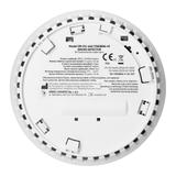 Bateryjny czujnik dymu, wbudowana bateria, żywotność sensora i baterii 10 lat