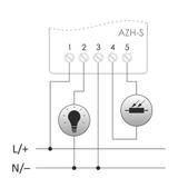 automat zmierzchowy z zewnętrzną sondą hermetyczną AZ