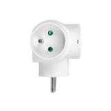 Rozgałęźnik 3x2P+Z biały OR-AE-13184 ORNO