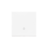 Simon 55 Klawisz pojedynczy z piktogramem /światło/ do: SP1M Biały mat