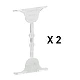 Plexo55 Zestaw 4 Zaślepek Otworów Śrub /10 Szt./ 069598 LEGRAND