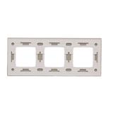 Simon 54 Nature Ramka 3-krotna Nature-Beton AL BETONE IP20/IP44* (*IP44-należy zastosować zestaw uszczelek DUN3) DRN3/91 KONTAKT