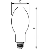 Żarówka LED 13W=50W 1800lm 2700K barwa ciepła TForce Core LED HPL 13W E27 827 FR 3 lata gw. PHILIPS
