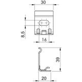 WH GRM35 FT, Mocowanie ścienne