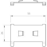 KS MKS/SKS, ZACISK PRZEGRODY MKS/SK