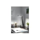 LAMPKA BIURKOWA HIKARI LED, 6W, 400lm, AC220-240V, 50/60Hz, CCT, CZARNY