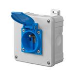 Gniazdo natynkowe 2K 2P+Z 16A 250V IP54