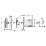 Łuk E25-15 Włącz-wyłącz  0-I na kłódkę IP-65
