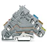 złączka do elementów wykonawczych z PE, LED 2,5 mm2