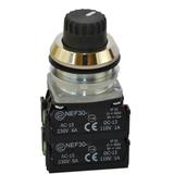 Przycisk NEF30-WR3XY czarny
