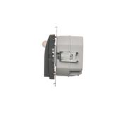 Simon 54 Oprawa oświetleniowa LED z czujnikiem ruchu 230V AC 1.4 W białe ciepłe 3100 K antracyt