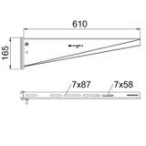 AS 55 61 FT, Wysięgnik do wieszaka