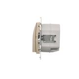 Simon 54 Oprawa oświetleniowa LED 230 V AC 1.1 W białe ciepłe 3100 K szłoty mat DOS.01/44 KONTAKT