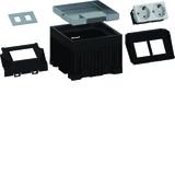 tehalit.VE-EE Zestaw puszka podło-montazowa mini IP30 3kN Q02 144x144 15mm stal UDKQ02E15 HAGER