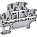 Złączka sprężynowa 2-poziomowa 2,5mm2 PUSH-IN (szara) ESH-EFD.2 003903267 ETI
