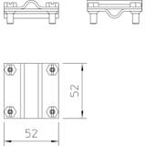 ŁĄCZNIK K 8-10X8-10 MM CU