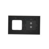 Simon 54 Touch Panel dotykowy S54 Touch 2 moduły 2 pola dotykowe pionowe + 1 otwór na osprzęt S54 księżycowa lawa DSTR230/74 KONTAKT