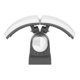 TOS DUO LED 2x20W podwójny naświetlacz ogrodowy z PIR, 2x1600lm, IP65, 4000K, PC, szary