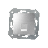 Simon 82 Pokrywa 1x gniazdo RJ45 płaska z żaluzją aluminium 82005-93 KONTAKT