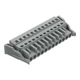 MCS-MIDI Classic gniazdo 12-bieg. szare raster 5 mm /25szt./ WAGO