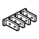 PRZYŁĄCZE TYLNE PRZESUWNE DPX 1250/1600 4P, Legrand