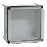 Thalassa Puszka poliestrowa PLS pokrywa transparentna poliwęglanowa IP65 270x270x230 mm