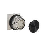 Harmony 9001K Przycisk grzybkowy, O35, czarny, 2 pozycyjny, metalowy