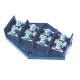 ZPT4-16.0 ,  Płytka odgałęźna serii ZPT, 16,0mm2, 4tory, czarny