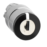Harmony XB4 Przełącznik 3 położeniowy z kluczem NR455 czarny metalowy ZB4BG3 Schneider