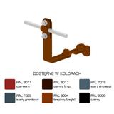 AN-24C/LA/-N Uchwyt dach.prof.pros.Z-śr. WZÓR 1 H=10cm /LA/