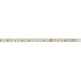 TAŚMA FLASH 3528, 300 LED CIEPŁY BIAŁY, 24W BEZ ŻELU 8MM, ROLKA 5M