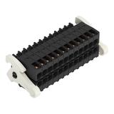 Gniazdo MCS‑MINI Classic 16‑biegunowe czarne raster 3,5mm 713‑1112/037‑000 /20szt./ WAGO