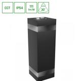 TORRE RING 18W CCT 230V IP54 99x78x240MM CZARNY KWADRATOWA ELEWACYJNA