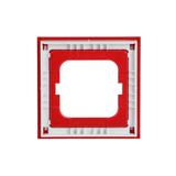 AXCENT Ramka 1-krotna  czerwony