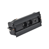 "Simon 480 TS48-630E20B00-44 Spinner 2 gn. typ E + ładowarka USB typ A+C