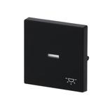 FUTURE Klawisz z symbolem „światło” Do przycisku zwiernego czarny matowy