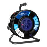 Przedłużacz bębnowy 4 gniazda kabel PVC H05VV-F 3x1,5mm2 długość - 50m STAŁE GNIAZDA termi