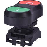 EGT-C - Napęd z guzikiem podwójnym z czarną listwą centralną