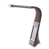 Milagro lampka biurkowa LED Gala 6W 420lm 3000K brązowa ML139