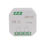 separator sygnału wejściowego, 1A 1000V, montaż w puszce podtynkowej O60