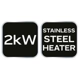 Nagrzewnica elektryczna 2kW przemysłowa