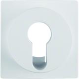 BERKER R.x Płytka czołowa do łącznika na klucz biały połysk 15072089 15071909 HAGER