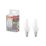 Lampa LED BASE Classic B40 4W/827 230V szkło matowe E14 FS2 OSRAM