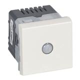 MOSAIC - Łącznik uniwersalny z automatycznym wyłączeniem - 2 modułowy - Biały, Legrand